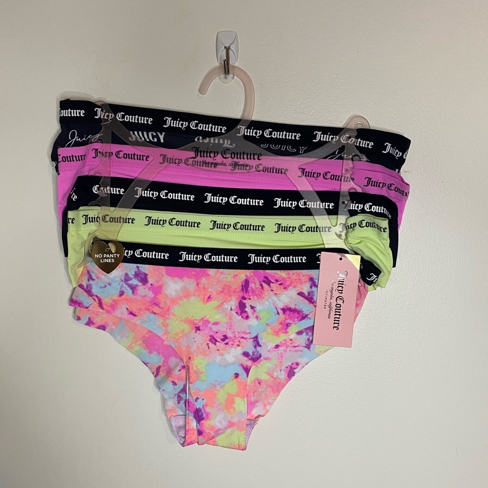 NWT Juicy Couture No Show Cheeky Panties